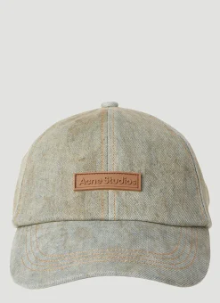 Men Acne Studios Hats^Logo Patch Cap
