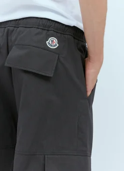 Men Moncler Pants^Logo Patch Cargo Pants