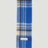 Men Acne Studios Scarves^Logo Patch Check Scarf
