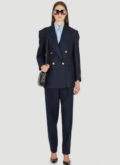 Logo Patch Double Breasted Blazer>Gucci Sale