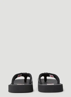 Logo Patch Flip Flops><noscript><img width=