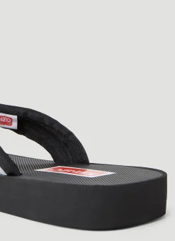 Logo Patch Flip Flops><noscript><img width=