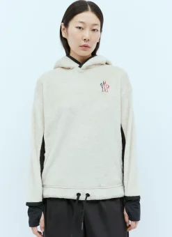 Logo Patch Hooded Sweatshirt>Moncler Grenoble Hot