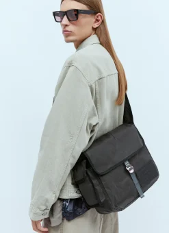 Men Acne Studios Crossbody Bags^Logo Patch Messenger Bag
