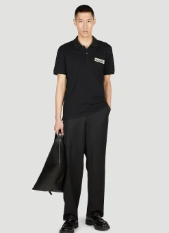 Men Alexander McQueen Polo Shirts^Logo Patch Polo Shirt