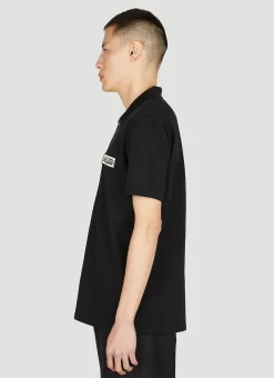 Men Alexander McQueen Polo Shirts^Logo Patch Polo Shirt