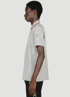 Men Moncler Polo Shirts^Logo Patch Polo Shirt