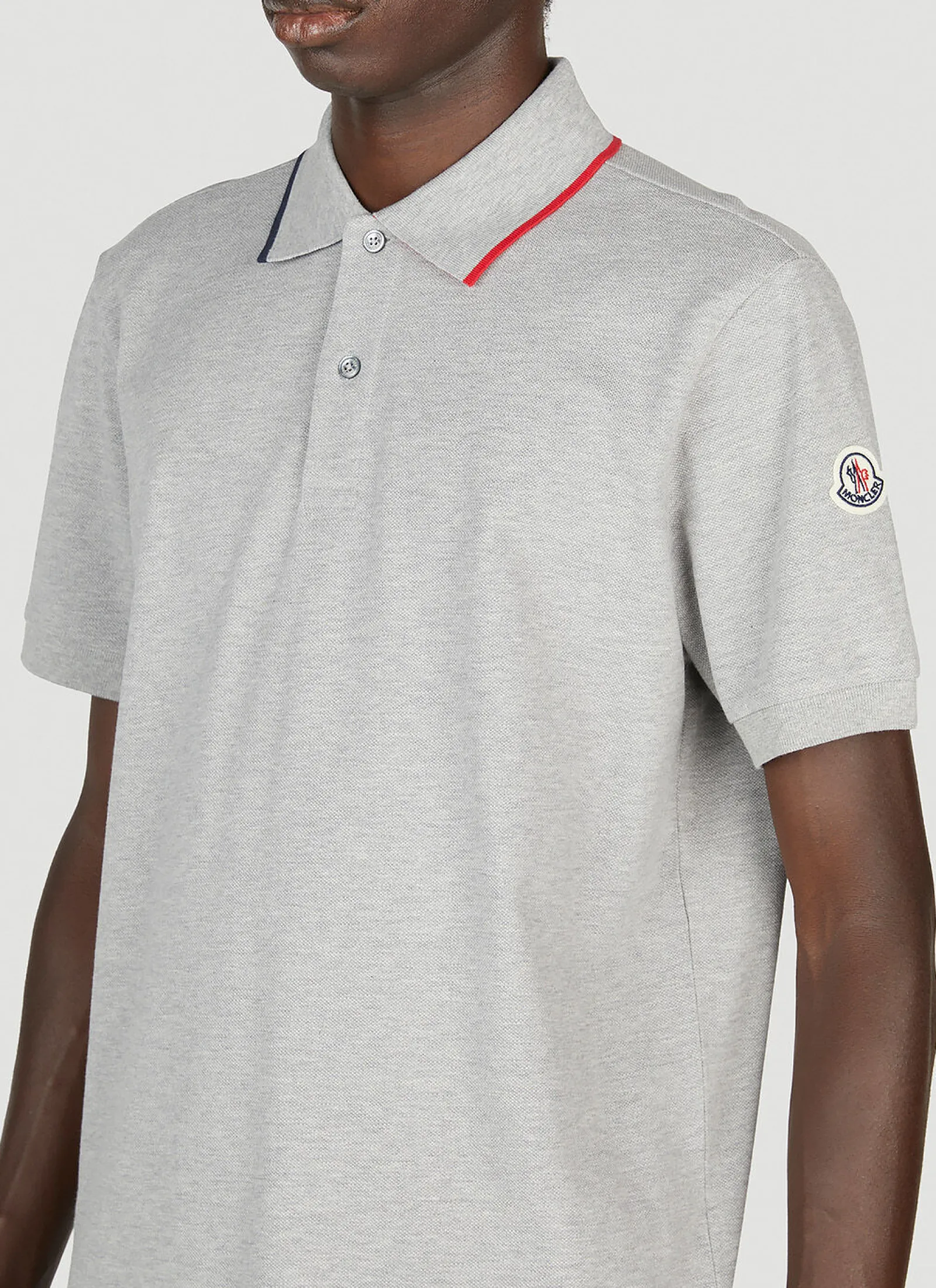 Men Moncler Polo Shirts^Logo Patch Polo Shirt