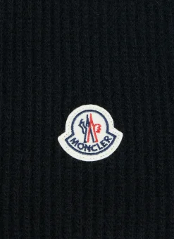 Men Moncler Scarves^Logo Patch Scarf