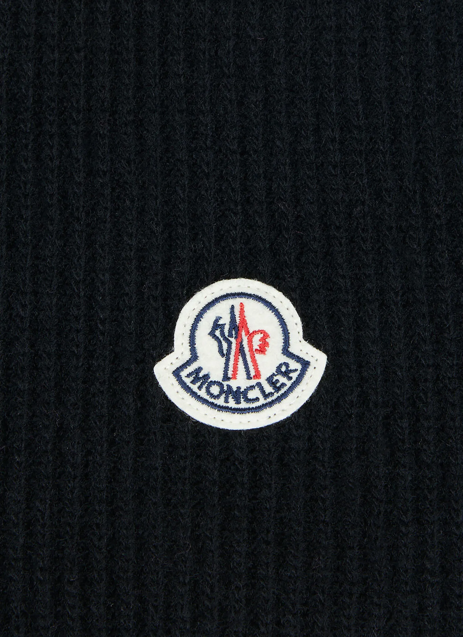 Men Moncler Scarves^Logo Patch Scarf