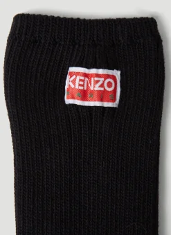 Men Kenzo Socks^Logo Patch Socks