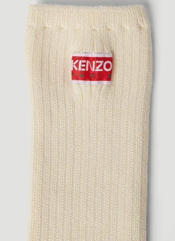 Men Kenzo Socks^Logo Patch Socks