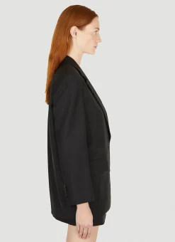 Logo Patch Suit Blazer><noscript><img width=