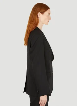 Logo Patch Suit Blazer><noscript><img width=