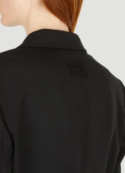 Logo Patch Suit Blazer><noscript><img width=