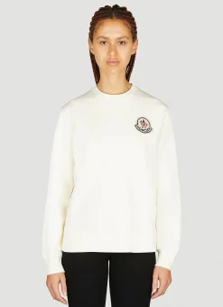 Logo Patch Sweatshirt>Moncler Best
