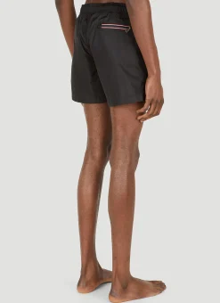 Men Moncler Swimwear^Logo Patch Swim Shorts