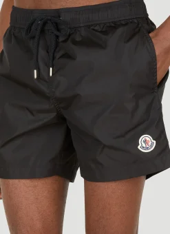 Men Moncler Swimwear^Logo Patch Swim Shorts