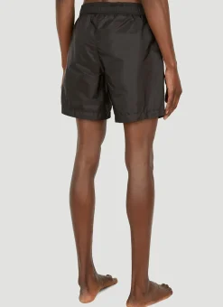 Men Moncler Swimwear^Logo Patch Swim Shorts