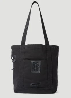 Men Raf Simons Tote Bags^Logo Patch Tote Bag