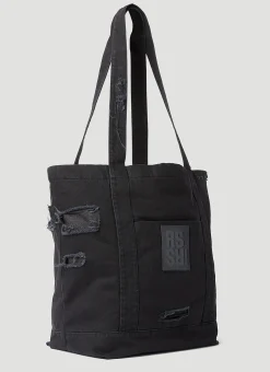 Men Raf Simons Tote Bags^Logo Patch Tote Bag