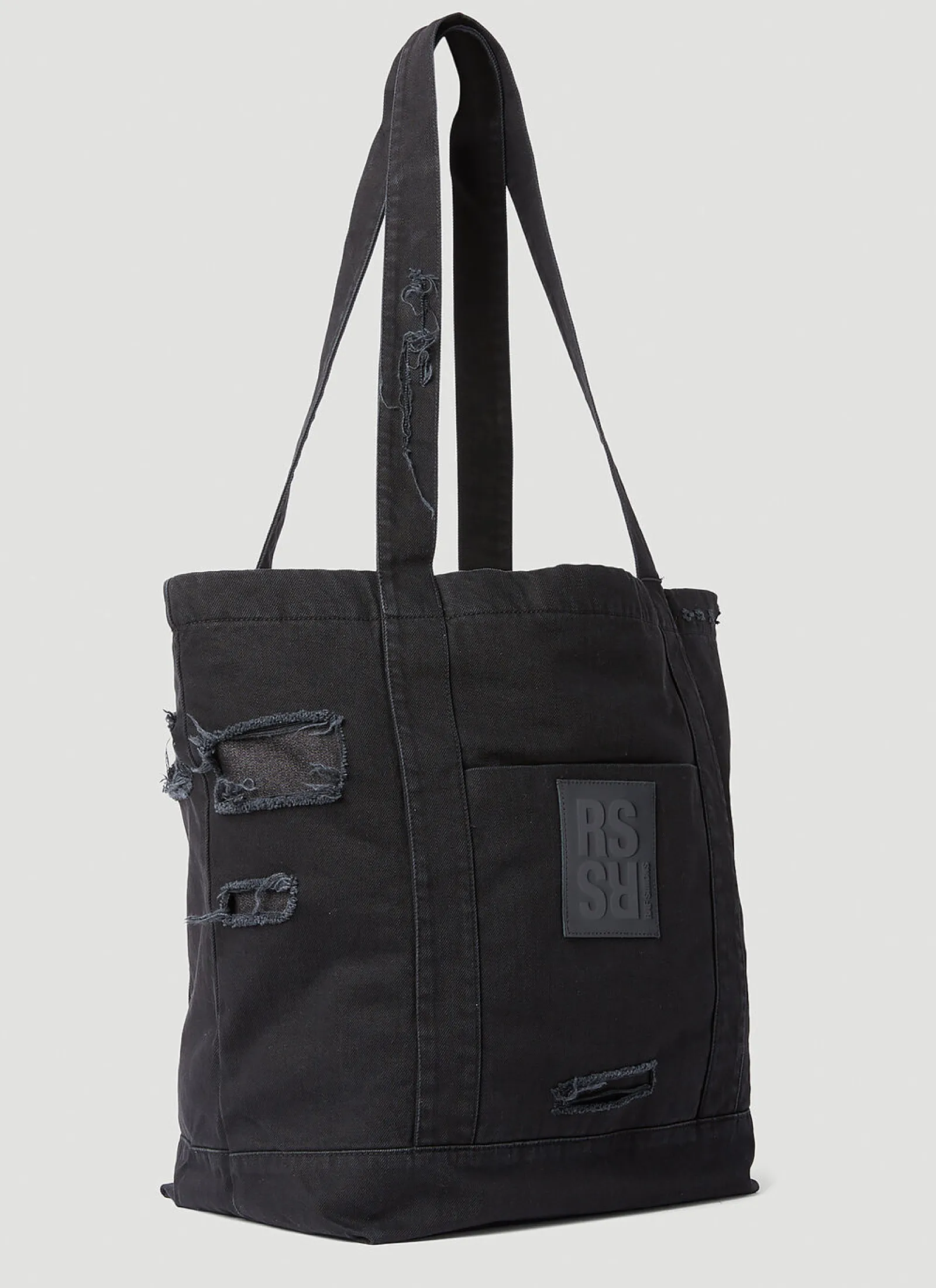 Men Raf Simons Tote Bags^Logo Patch Tote Bag