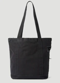 Men Raf Simons Tote Bags^Logo Patch Tote Bag