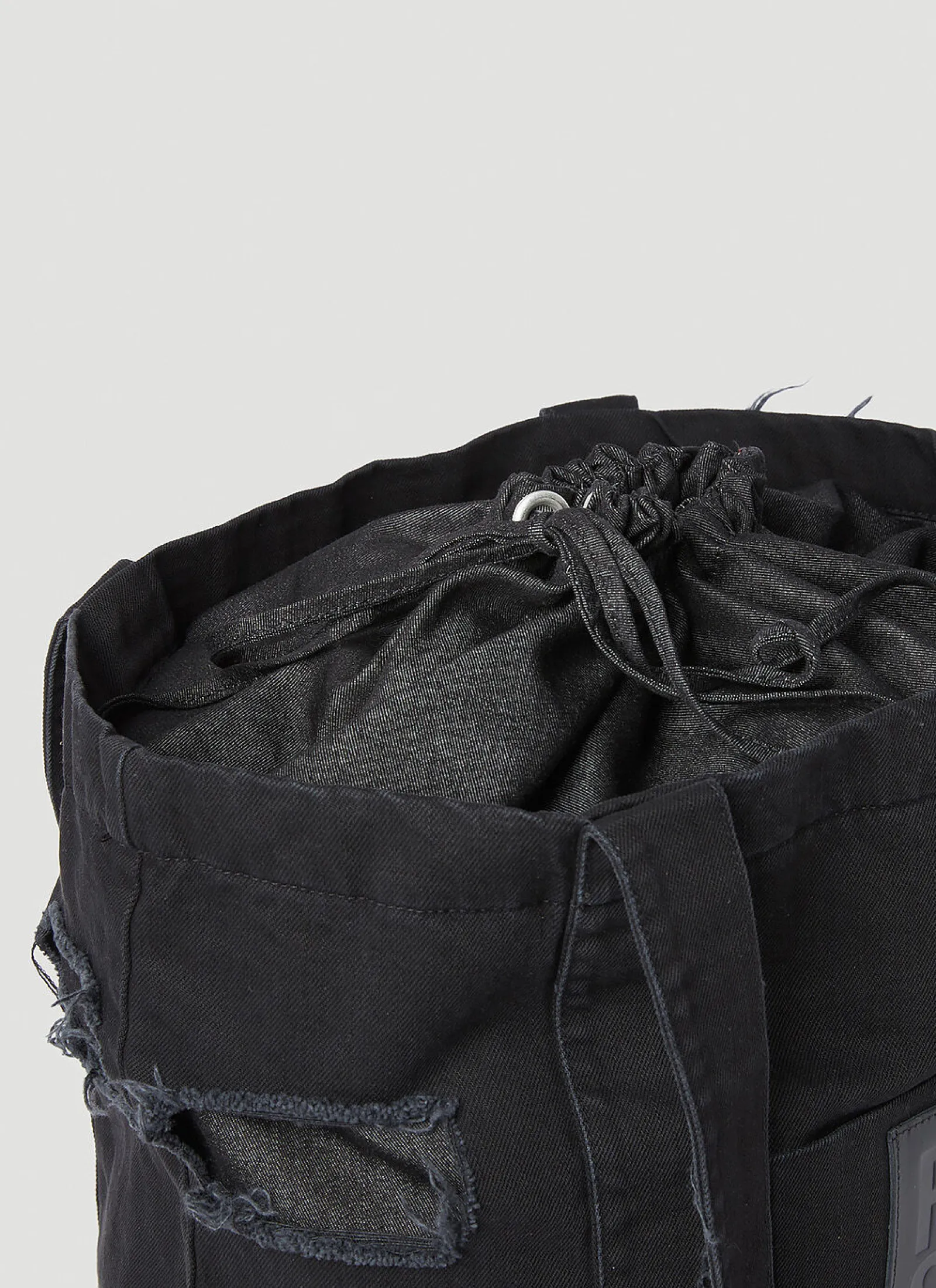 Men Raf Simons Tote Bags^Logo Patch Tote Bag