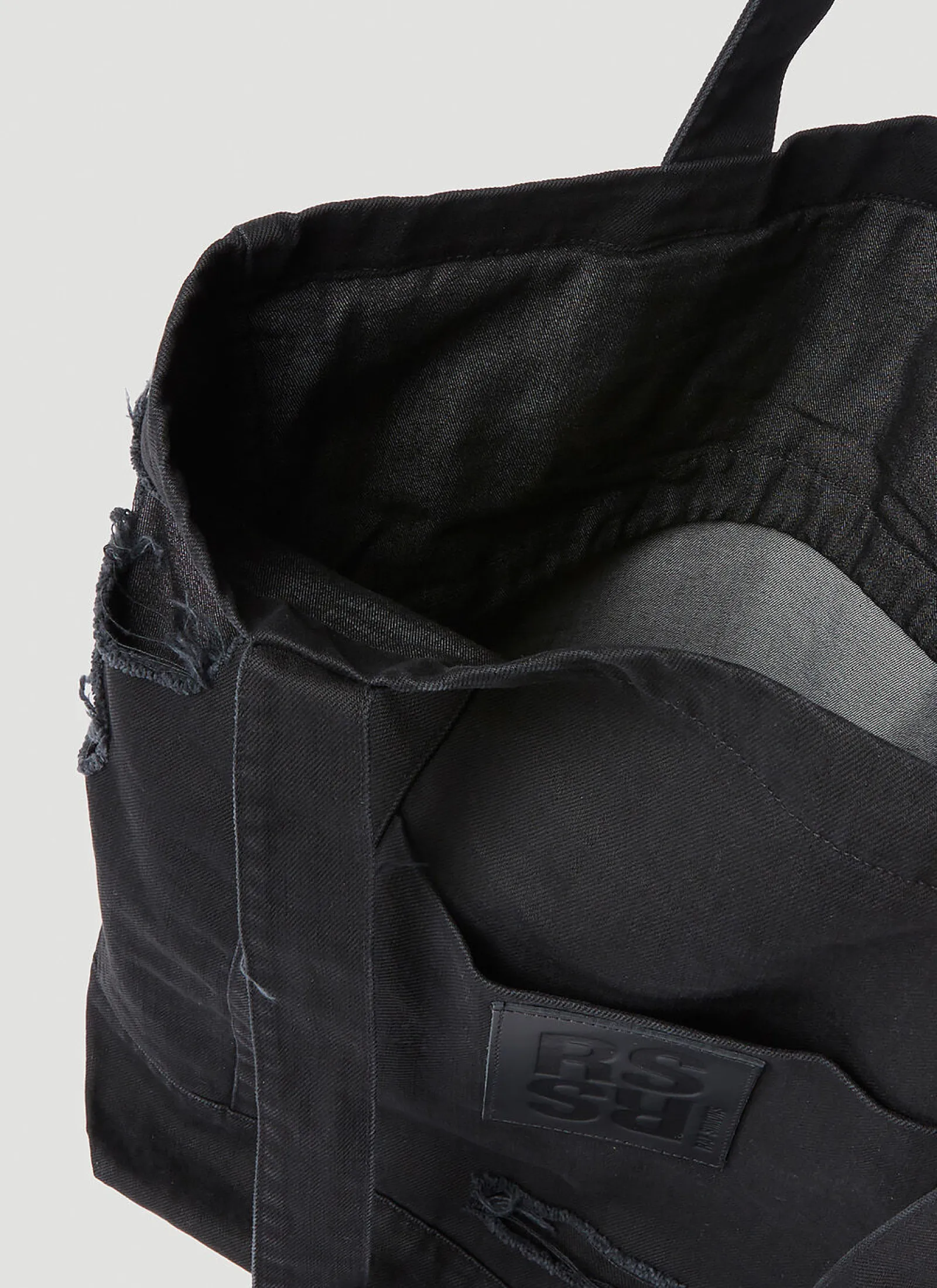 Men Raf Simons Tote Bags^Logo Patch Tote Bag