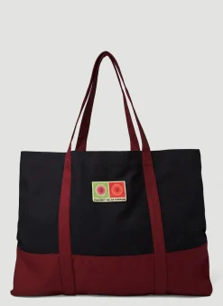 Men Rassvet Tote Bags^Logo Patch Tote Bag