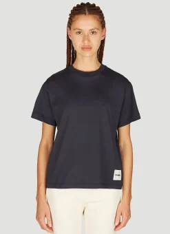 Logo Patch T-Shirt>Jil Sander+ Hot