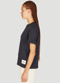 Logo Patch T-Shirt></noscript>Jil Sander+ Hot