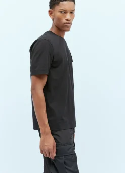 Men Moncler x Pharrell Williams T-Shirts^Logo Patch T-Shirt