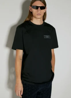 Men Balmain T-Shirts^Logo Patch T-Shirt