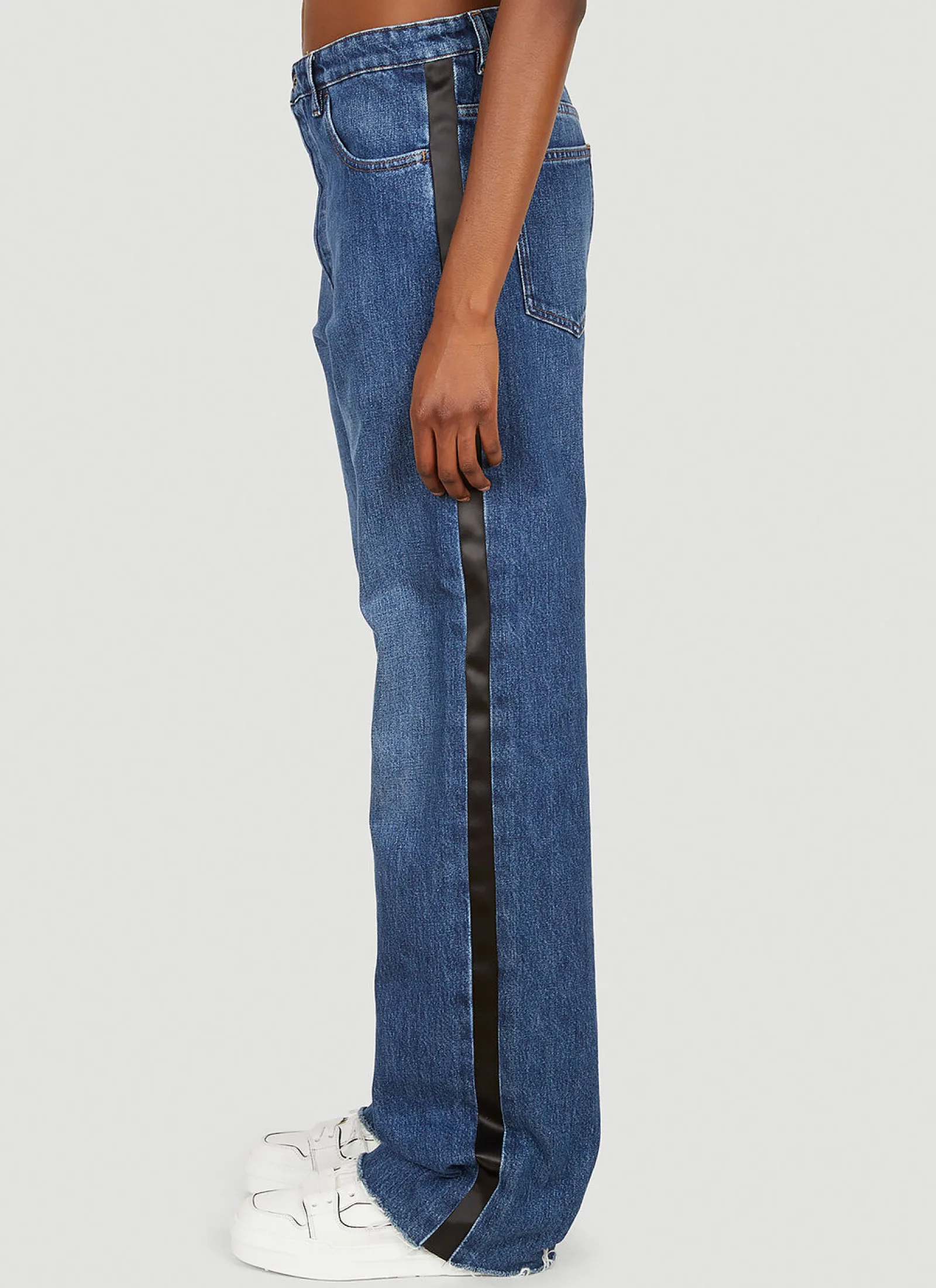 Logo Patch Wide Leg Jeans>Miu Miu Best