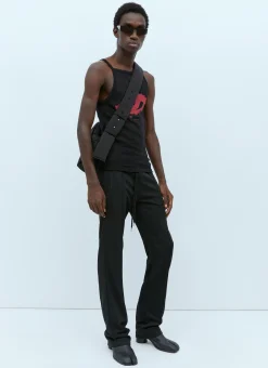 Men Courrèges Track Pants^Logo Patchtrack Pants