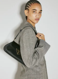 Logo Plaque Baguette Shoulder Bag>Prada Clearance