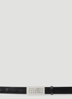 Men MM6 Maison Margiela Belts^Logo Plaque Belt