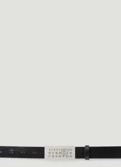 Men MM6 Maison Margiela Belts^Logo Plaque Belt