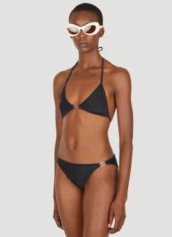 Logo Plaque Bikini>Gucci New