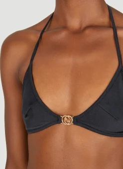 Logo Plaque Bikini><noscript><img width=