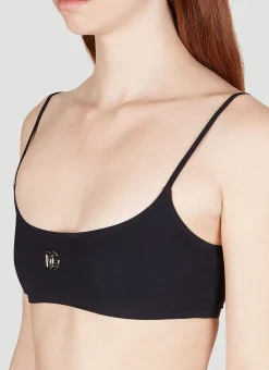 Logo Plaque Bikini Top><noscript><img width=