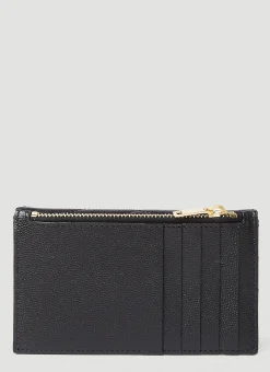 Men Saint Laurent Wallets & Cardholders^Logo Plaque Card Holder