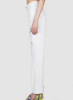 Logo Plaque Distressed Jeans></noscript>Dolce & Gabbana Online