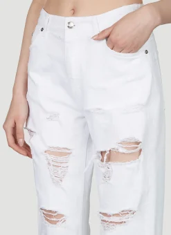 Logo Plaque Distressed Jeans></noscript>Dolce & Gabbana Online