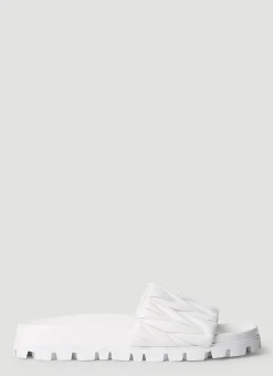 Logo Plaque Flats>Miu Miu Sale