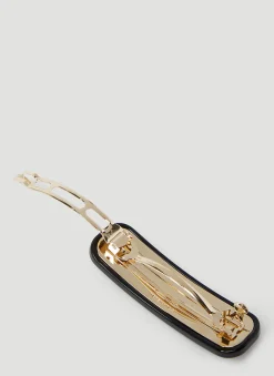 Men Miu Miu Jewellery^Logo Plaque Hair Clip