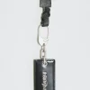 Men Saint Laurent Keyrings^Logo Plaque Leather Keyring