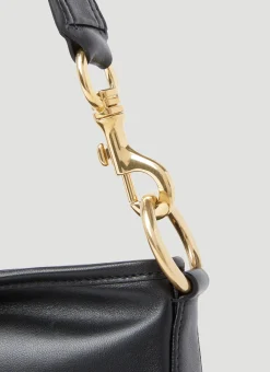 Logo Plaque Leather Shoulder Bag></noscript>Miu Miu Online