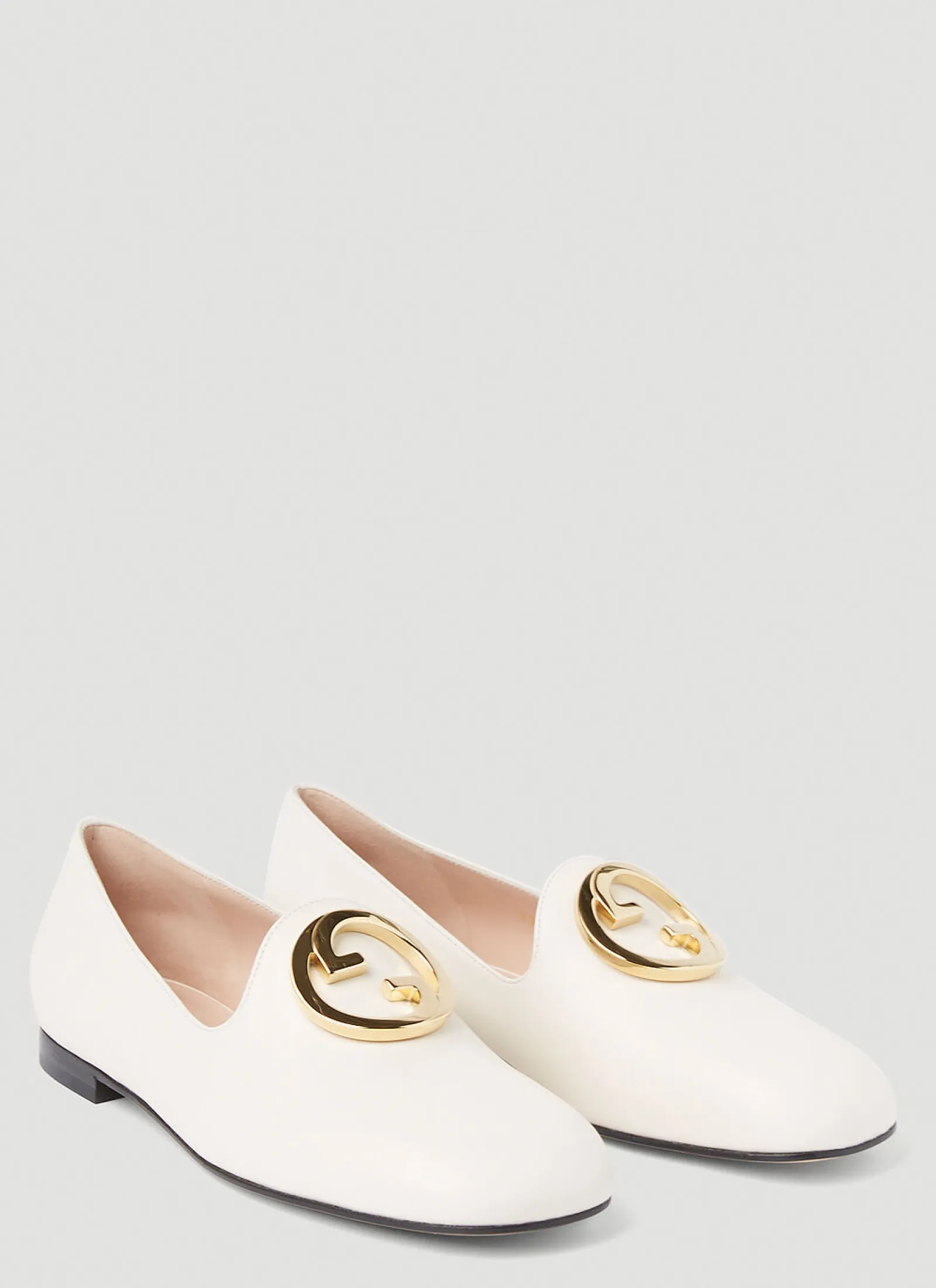 Logo Plaque Loafers>Gucci